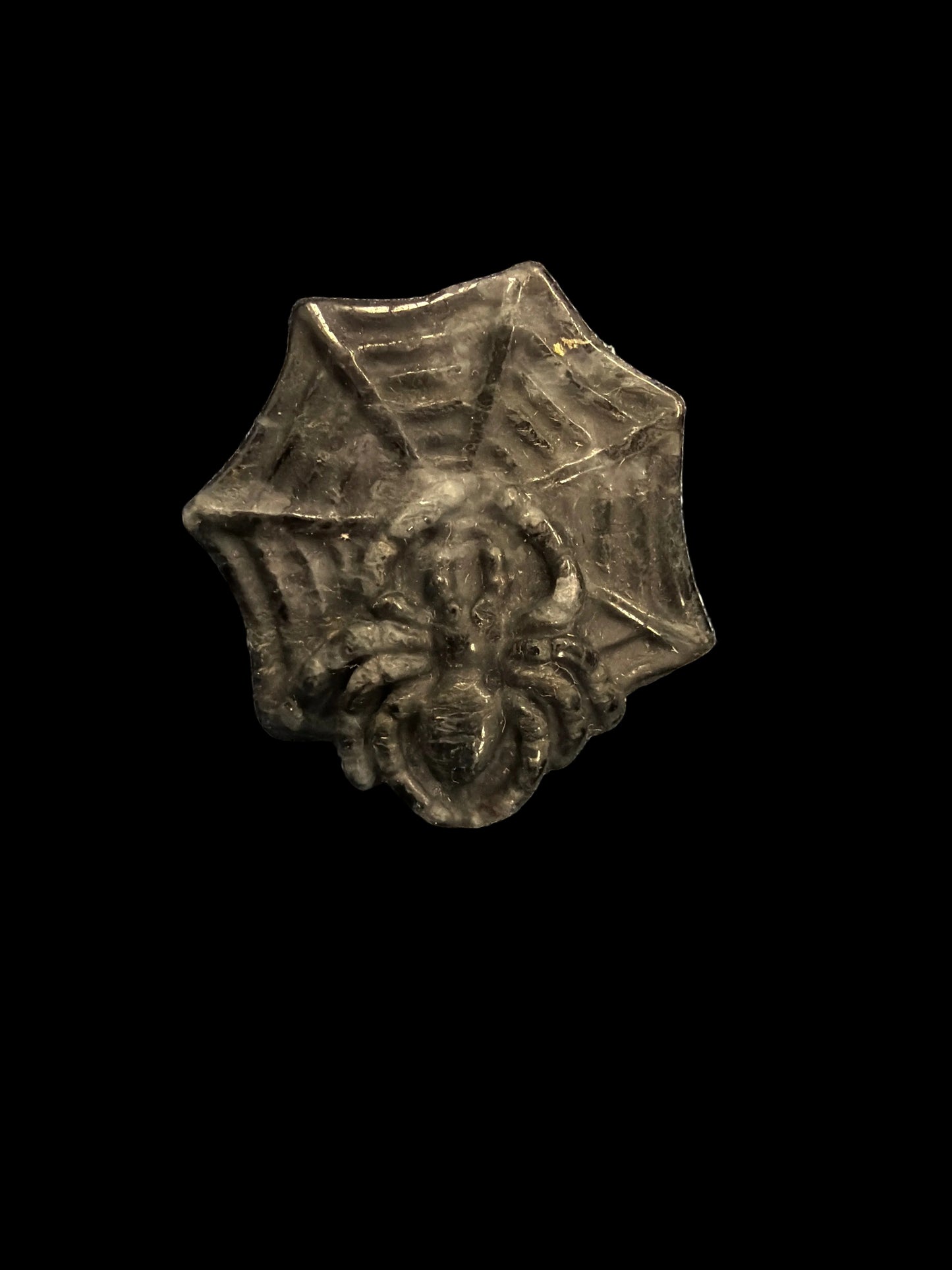 Spider in Web Carving