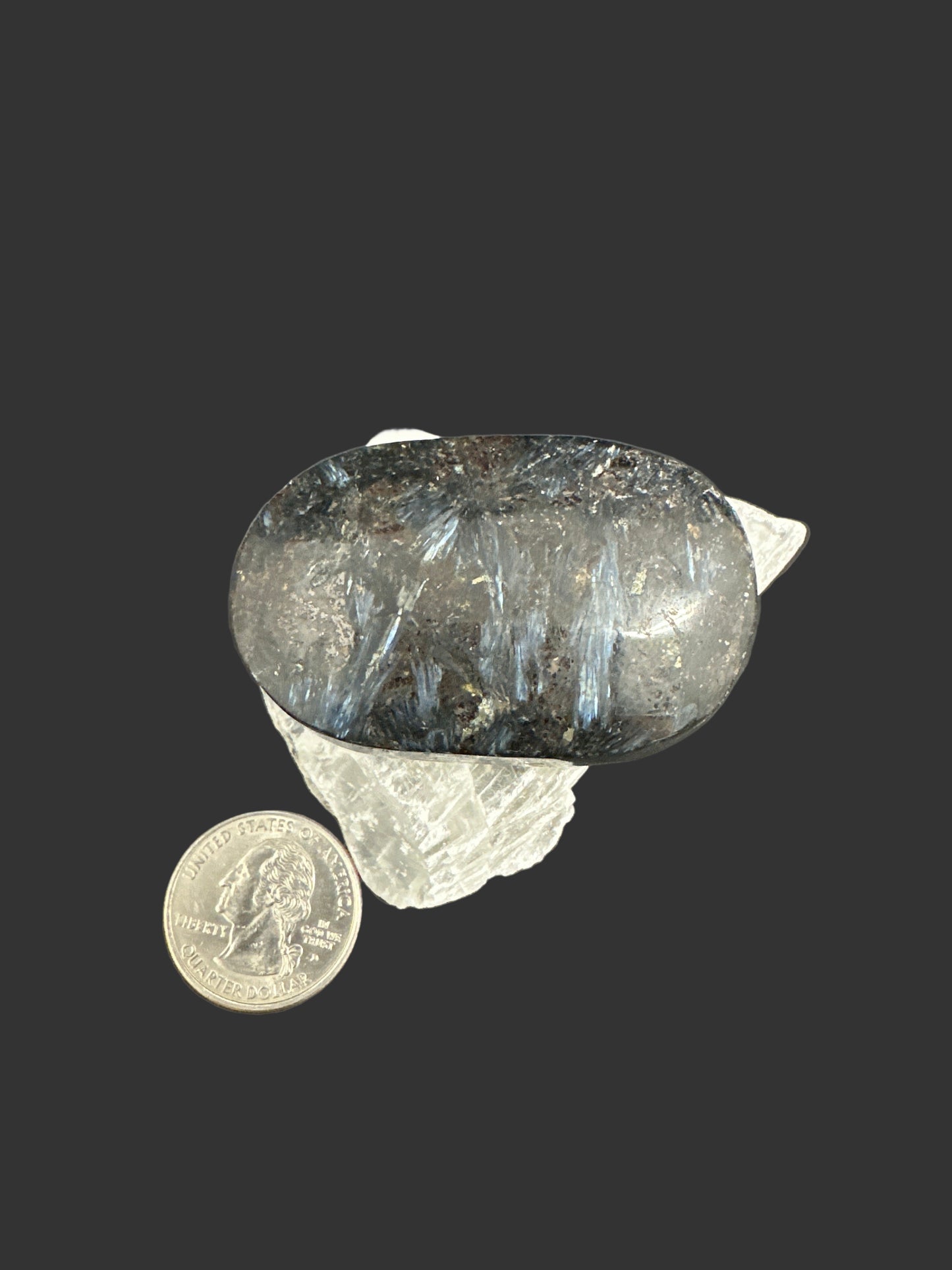 Arfvedsonite Palm Stone