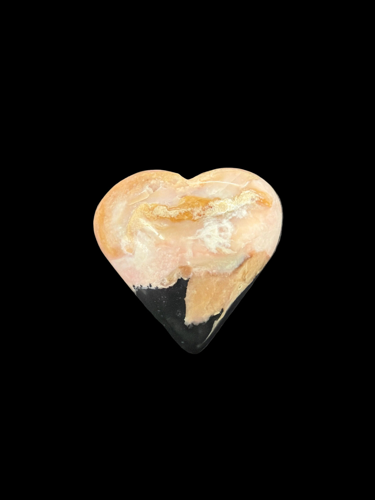Peruvian Pink Opal Hearts