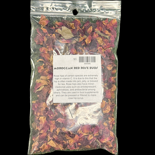 Moroccan Red Rose Buds 1/2 Oz