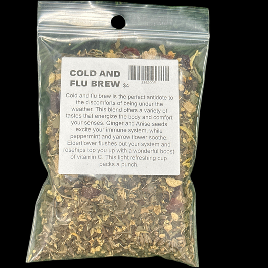 Cold And Flu Brew Tea 1/2 oz