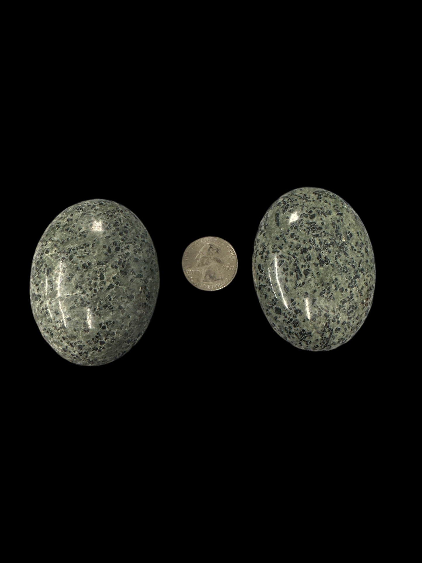 Green Tourmaline Palm Stone