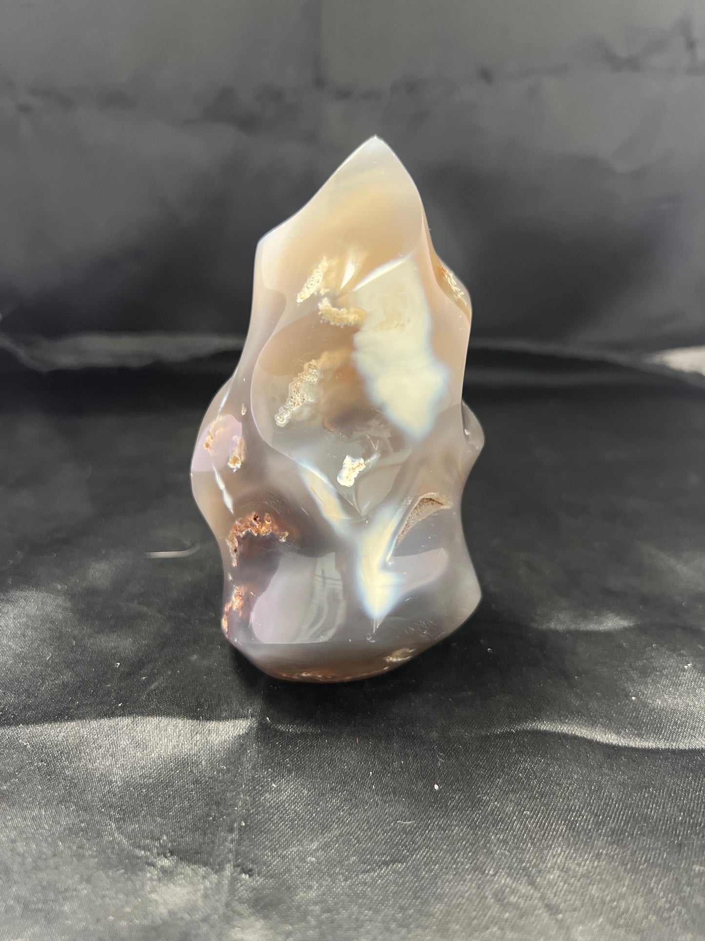Orca Agate Flames