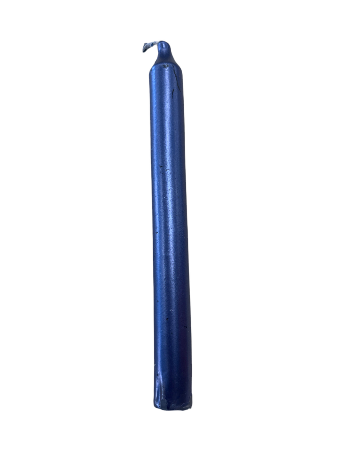 4" Metallic Blue Chime Candle