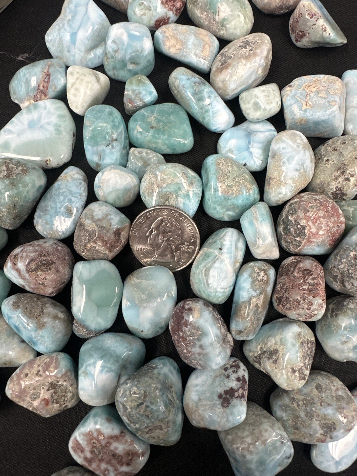 Larimar Tumbled