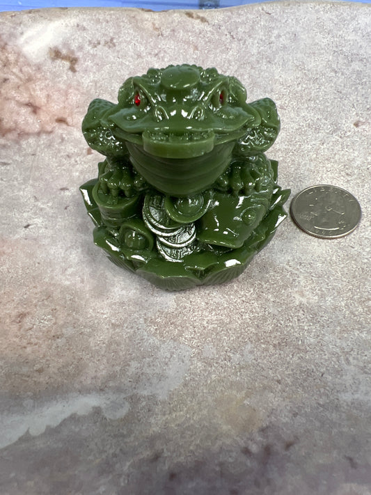 Jade Feng Shui Money Frog