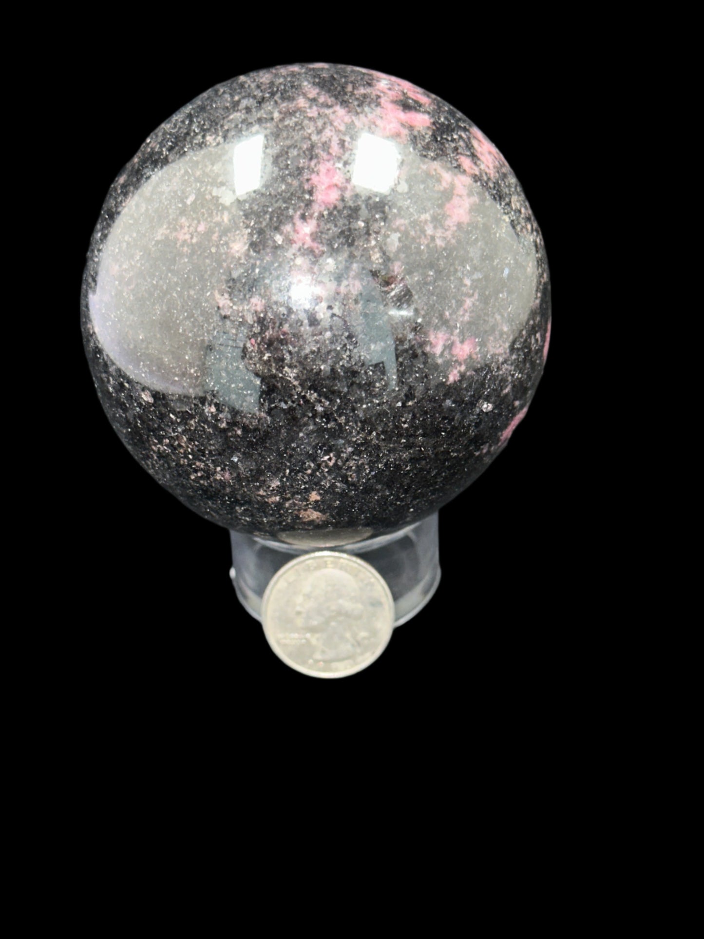 Rhodonite Sphere