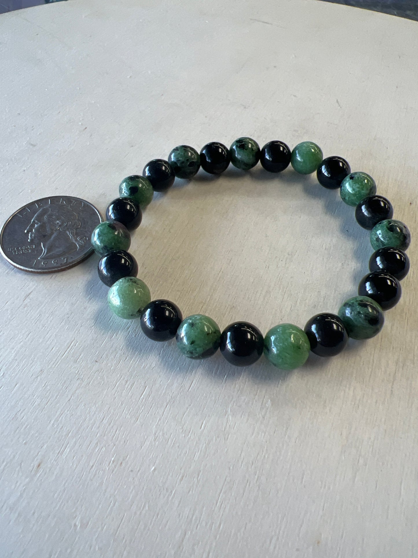 Ruby Zoisite Bracelet