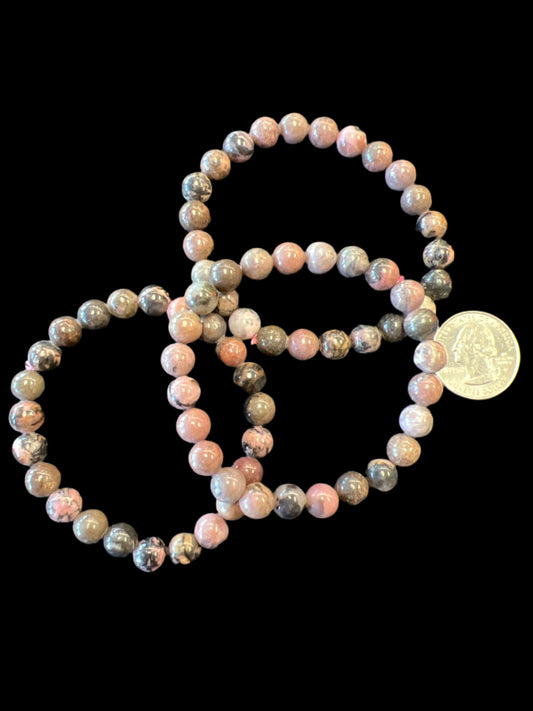 Rhodonite bracelet