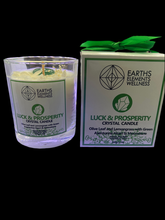 Luck & Prosperity Glass Jar Candle