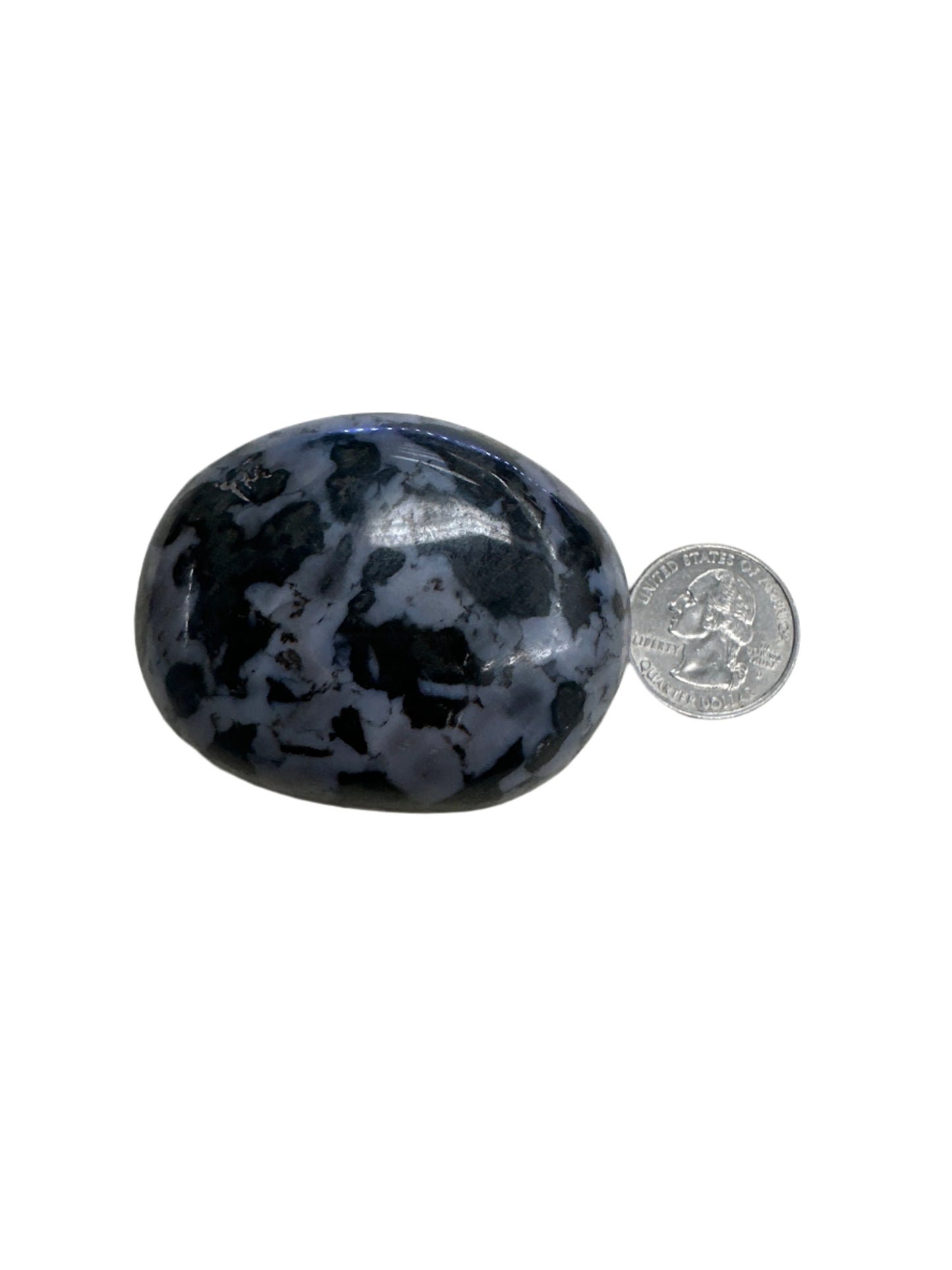 Indigo Gabbro Palm Stone