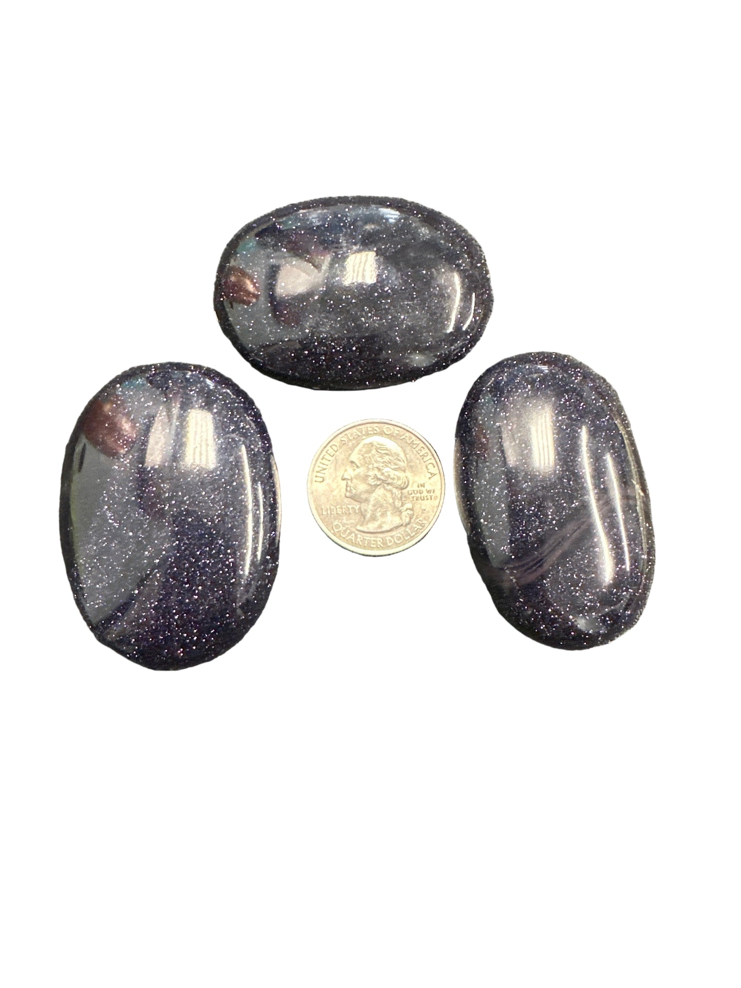 Blue Goldstone Palm Stone