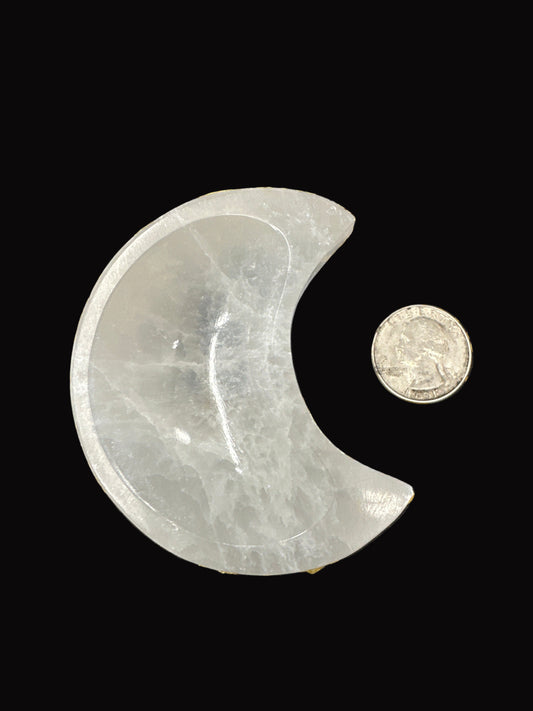 Moon Selenite Bowl 6cm