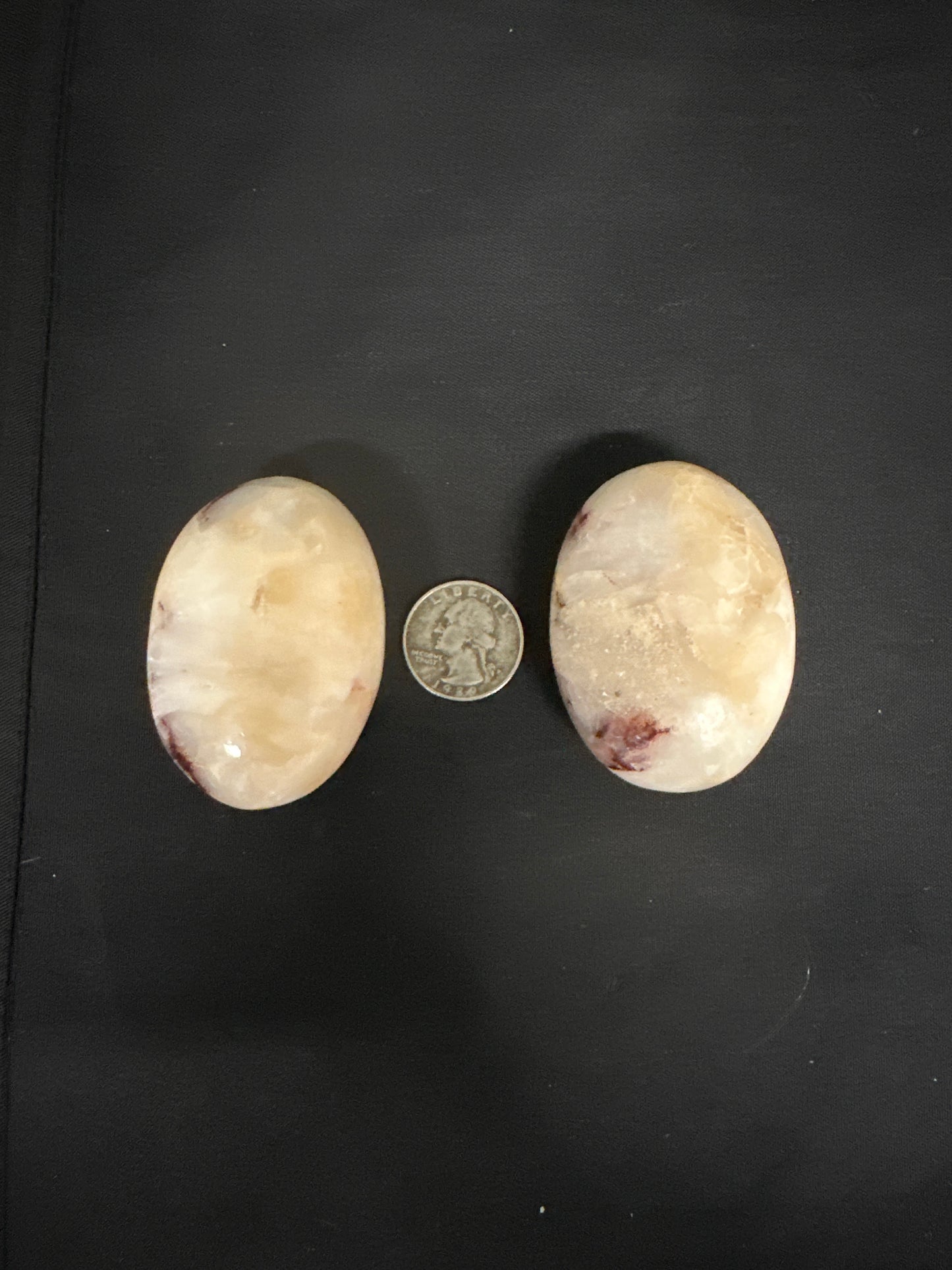 Stilbite & Heulandite Palm Stone