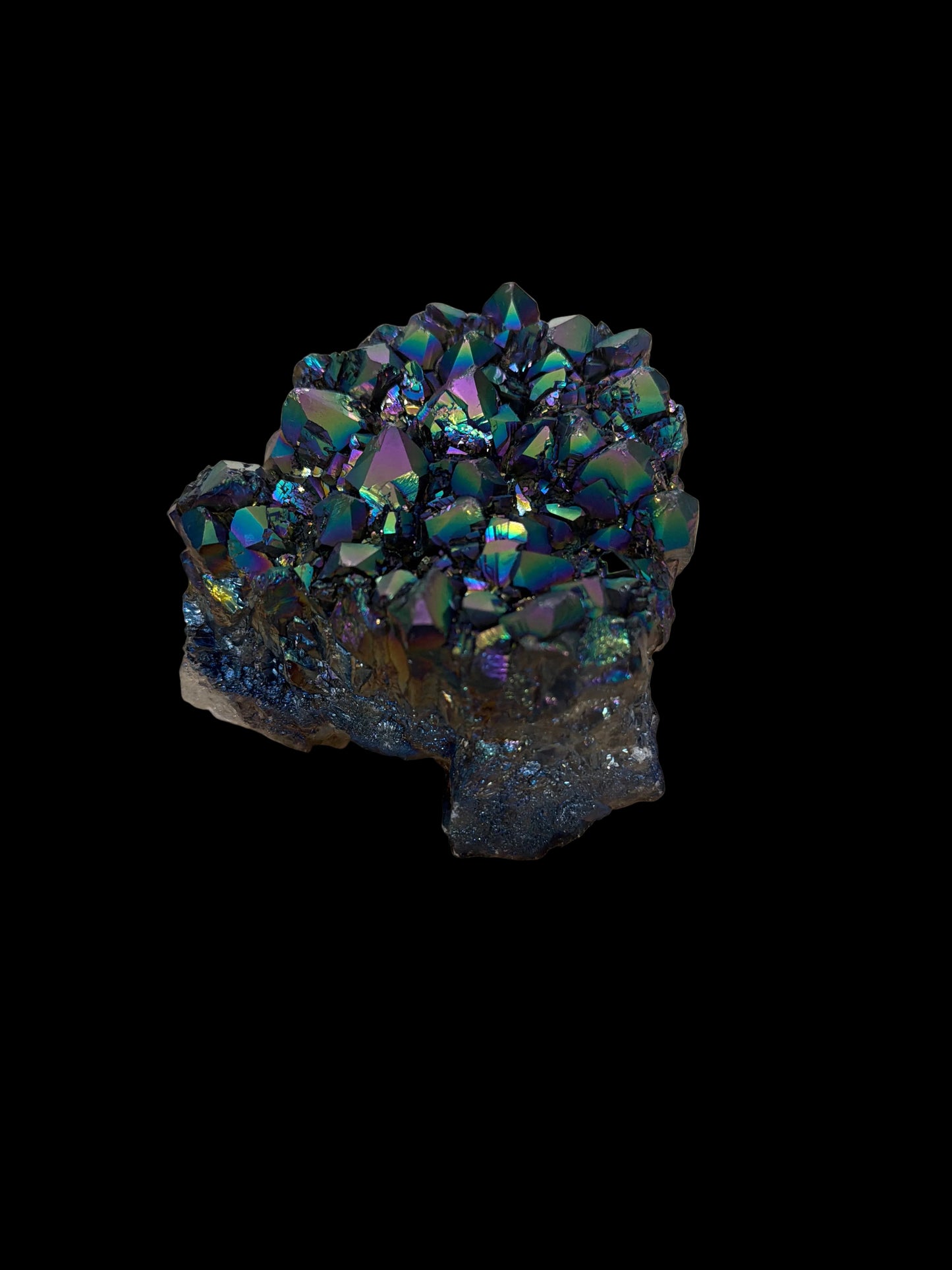 Aura Amethyst Cluster