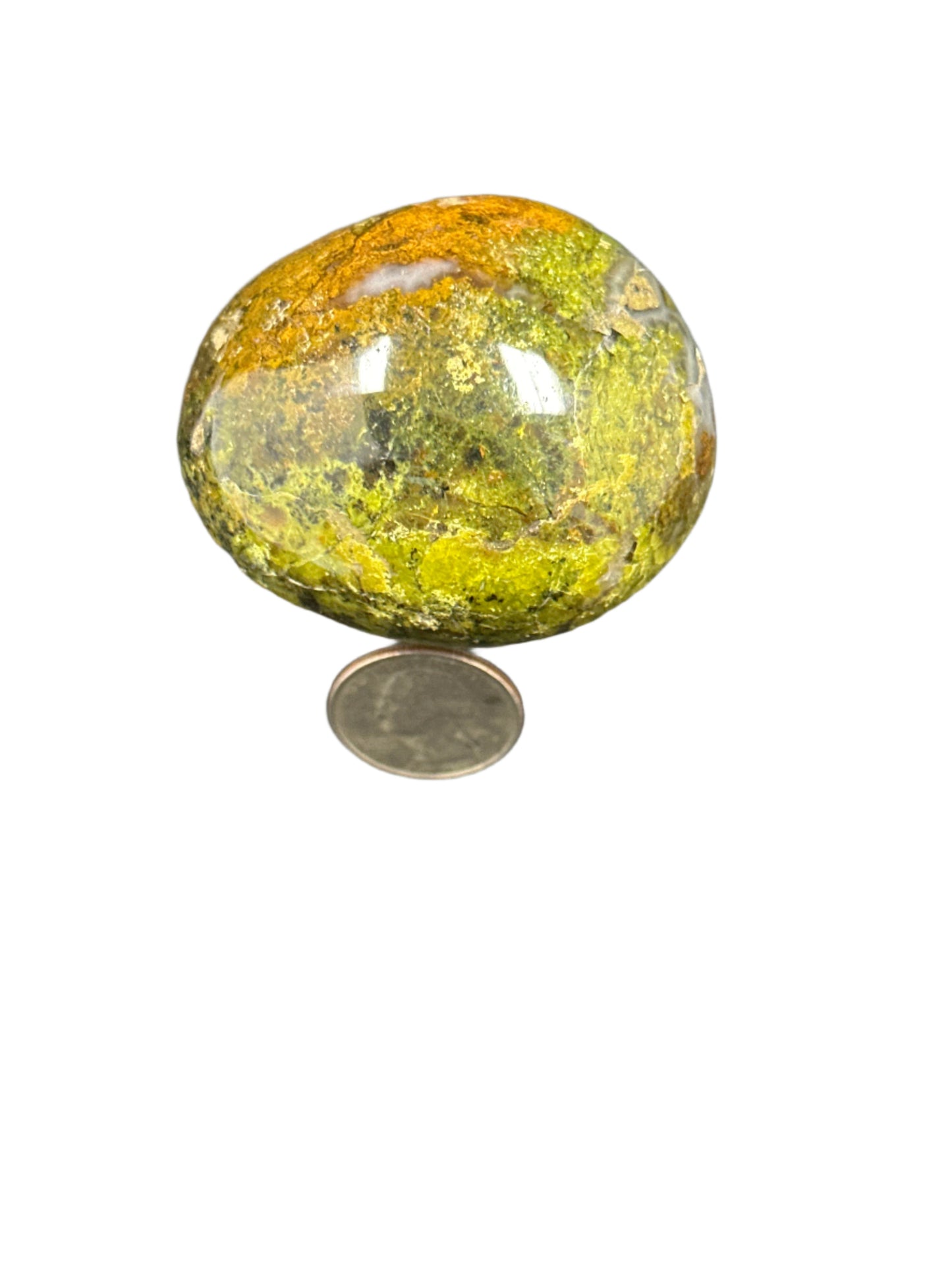 Green Opal Palm Stone