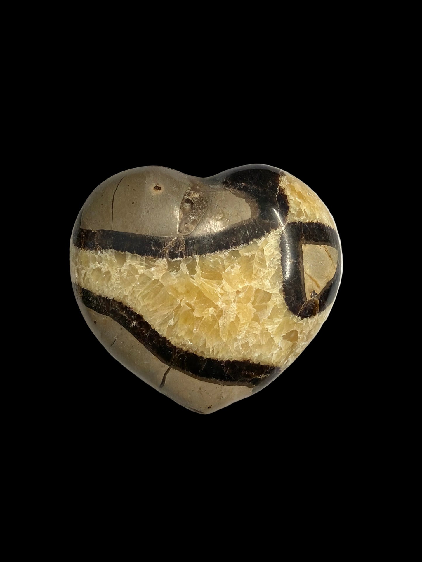 Septarian Heart