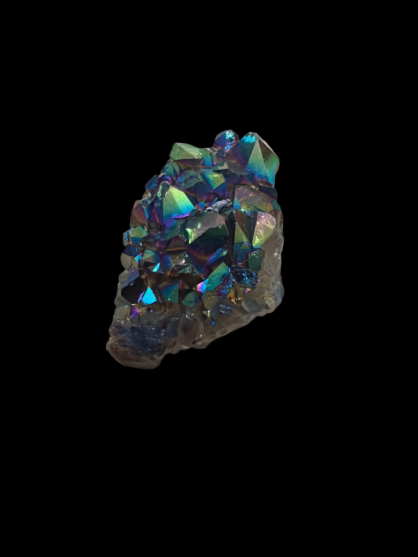 Aura Amethyst Cluster