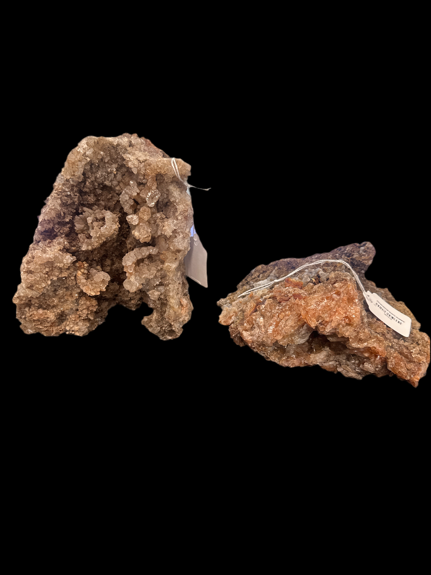 Dimensional quartz clusters