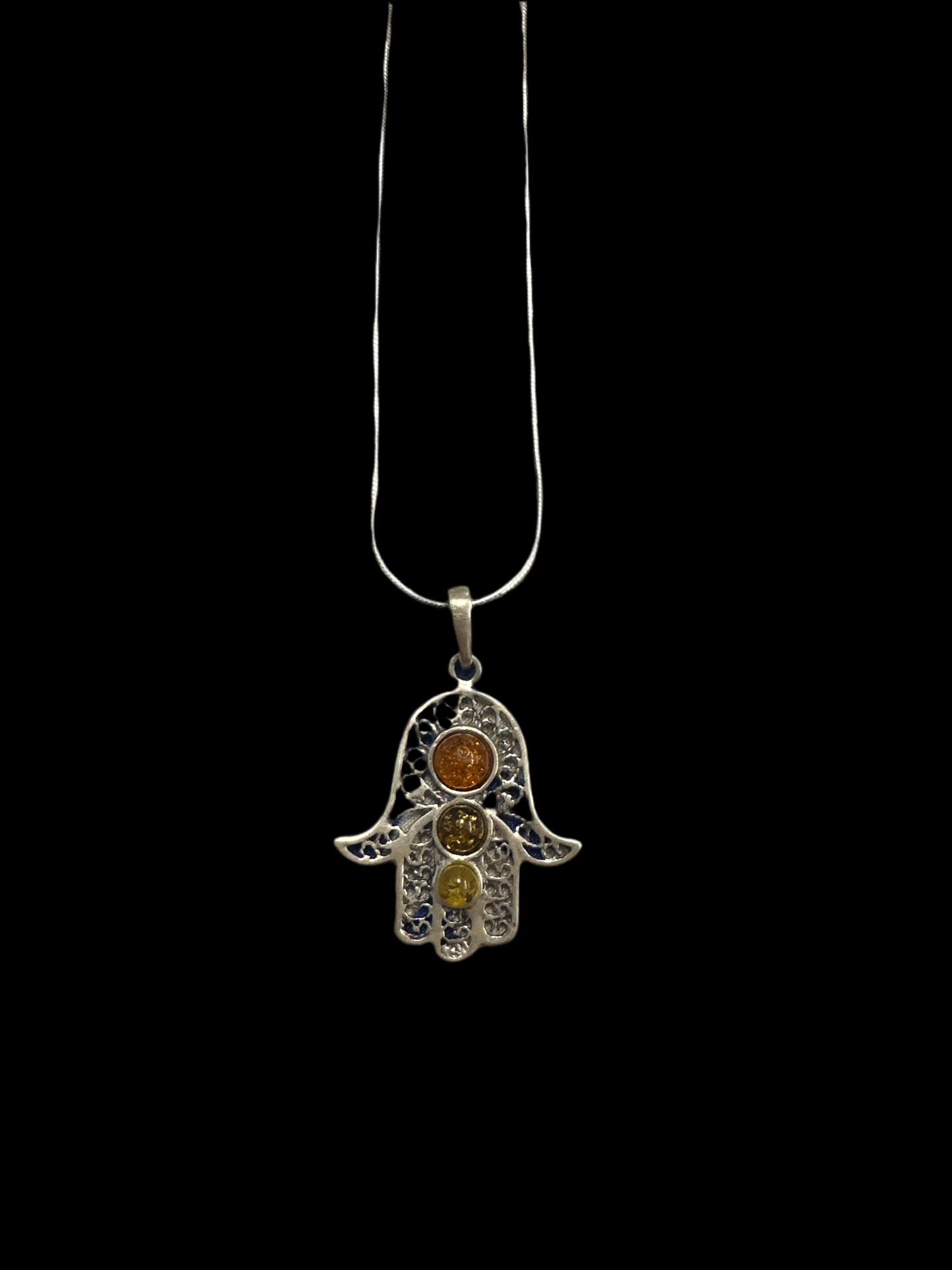 Symbol Amber Necklace