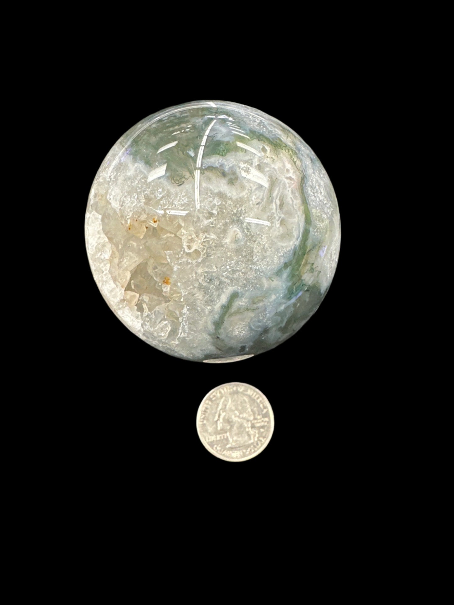 Moss Agate Sphere