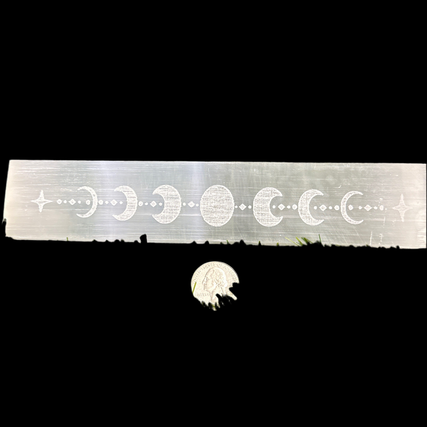 Selenite Moon Phase Bar