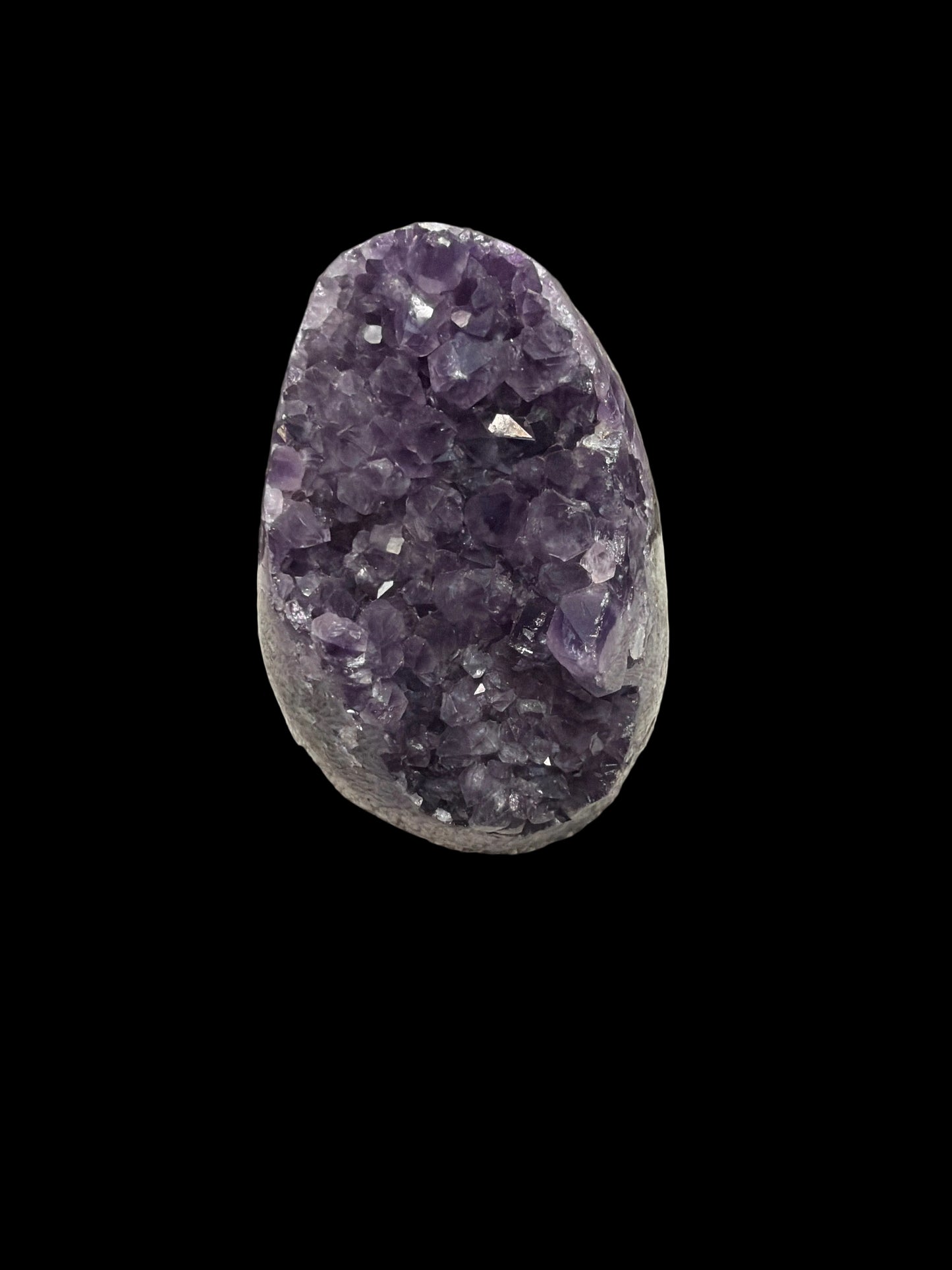 Amethyst Cut Base Polished