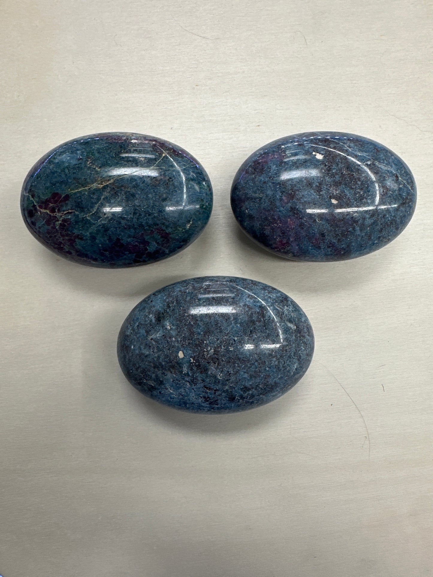 Ruby Kyanite Palm Stone