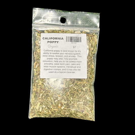 California Poppy Plant 1/2 oz (Organic)