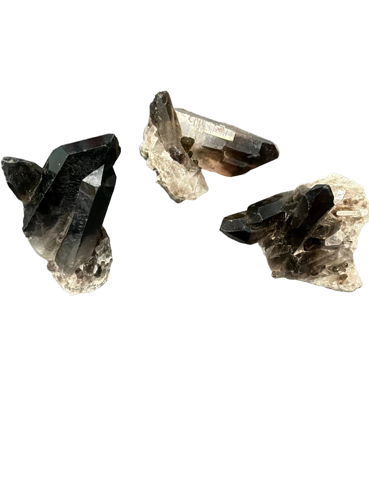Smokey Quartz Clusters