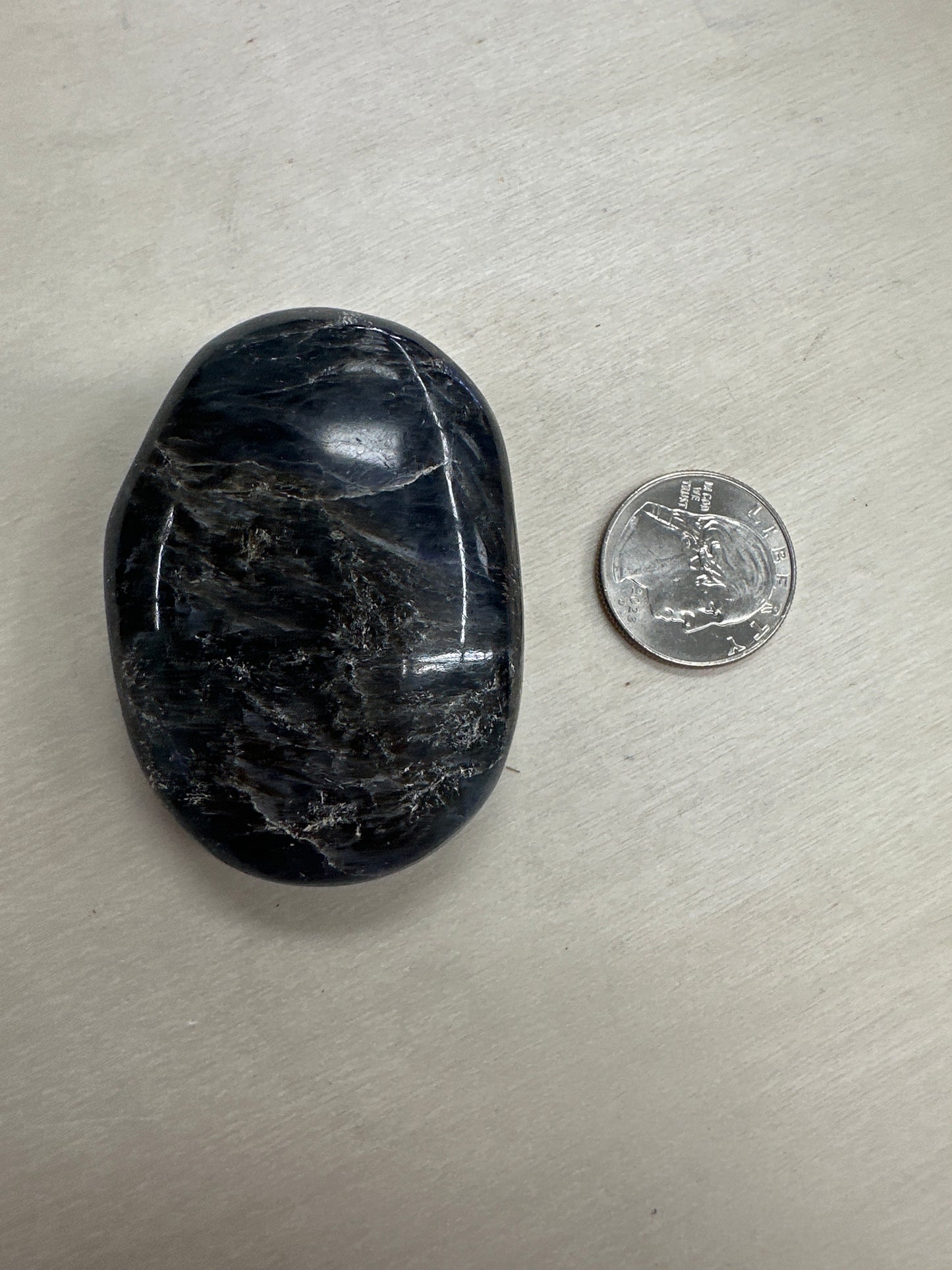 Iolite Sunstone Palm Stone