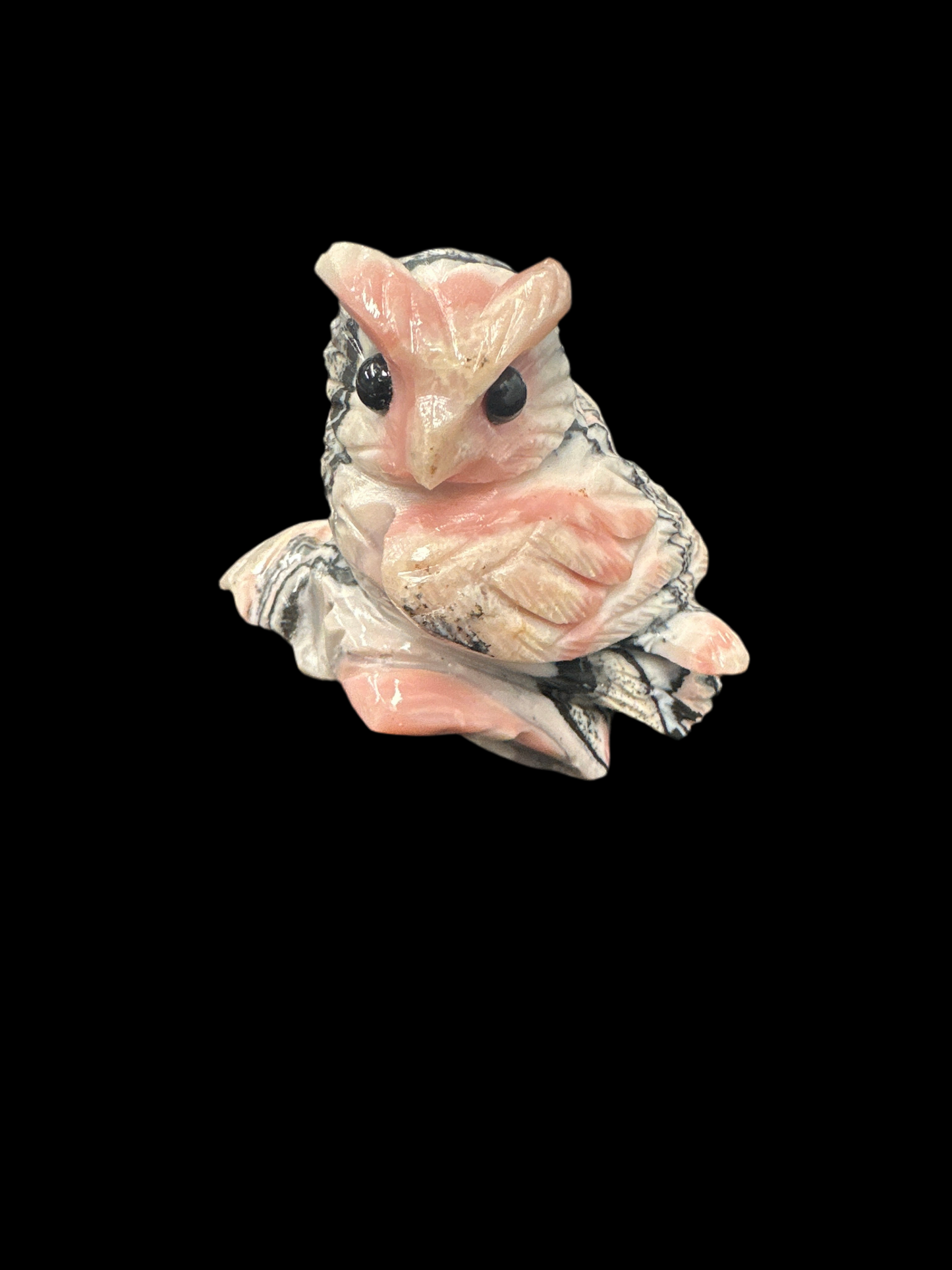 Peruvian Pink Opal Carving