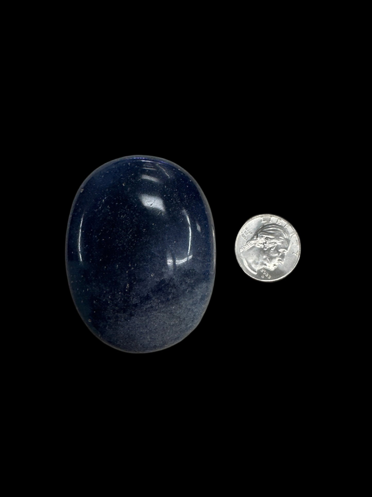 Dumortierite Palm Stone