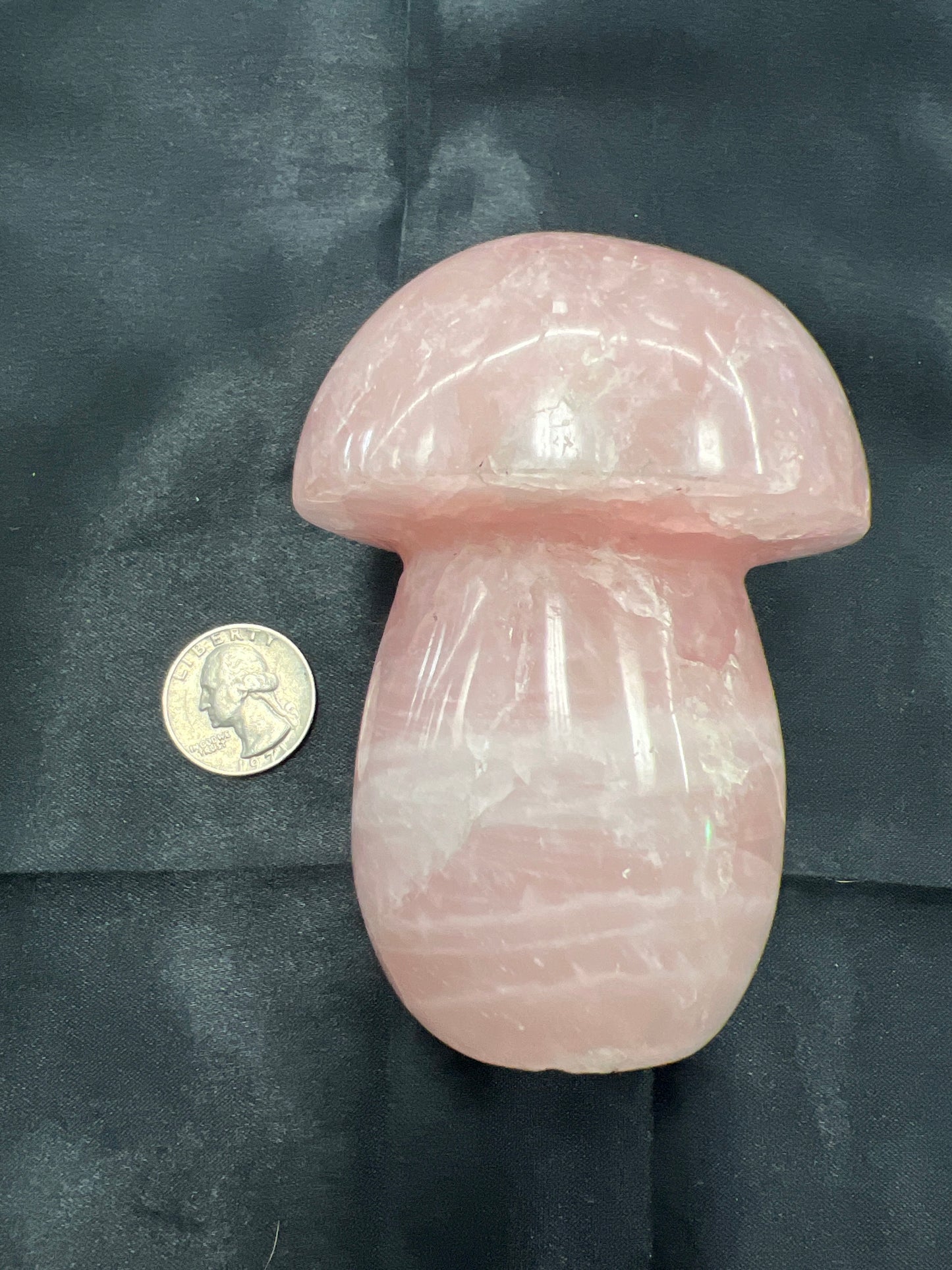 Rose Quartz Mushroom