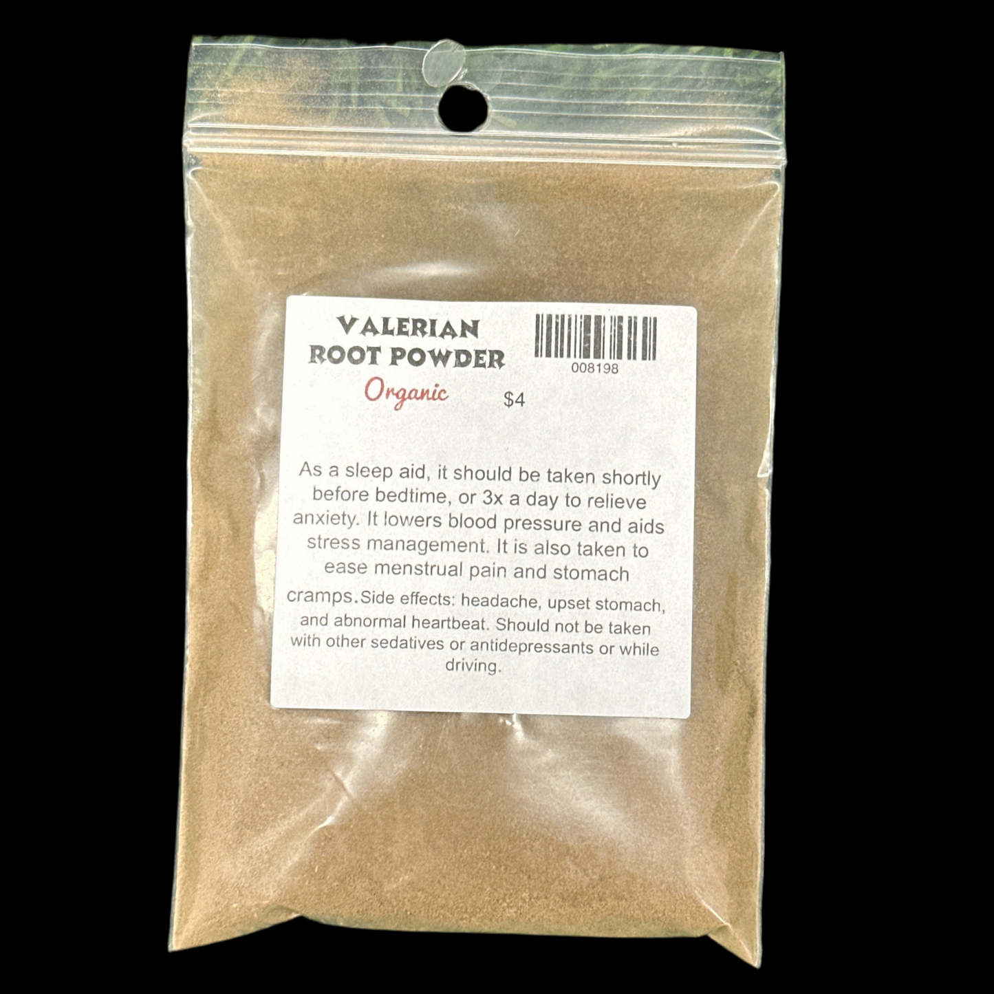 Valerian Root Powder 1/2 oz