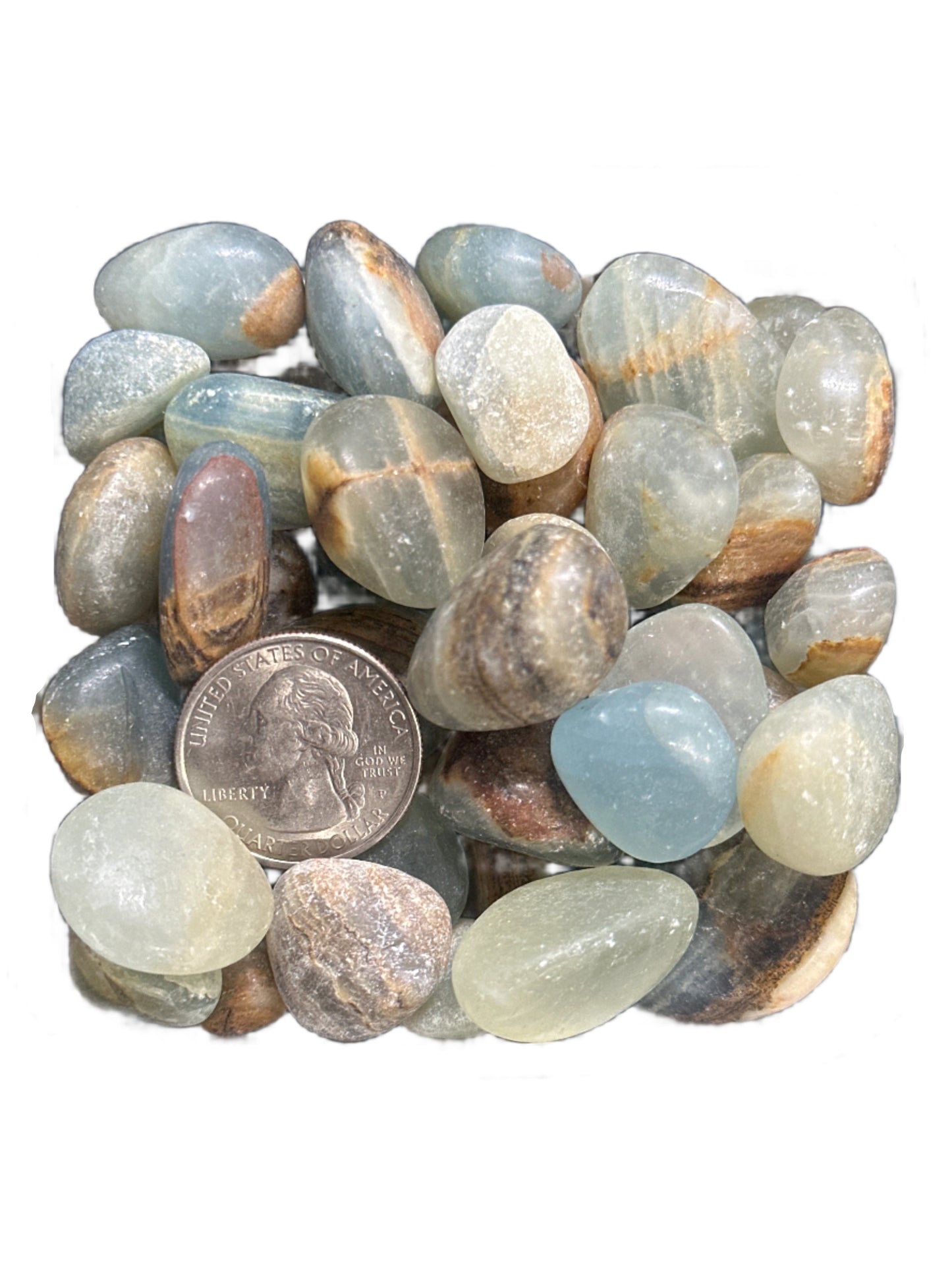 Blue Onyx Tumbled