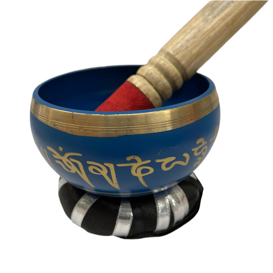 4" Third Eye Chakra Brass Singing Bowl