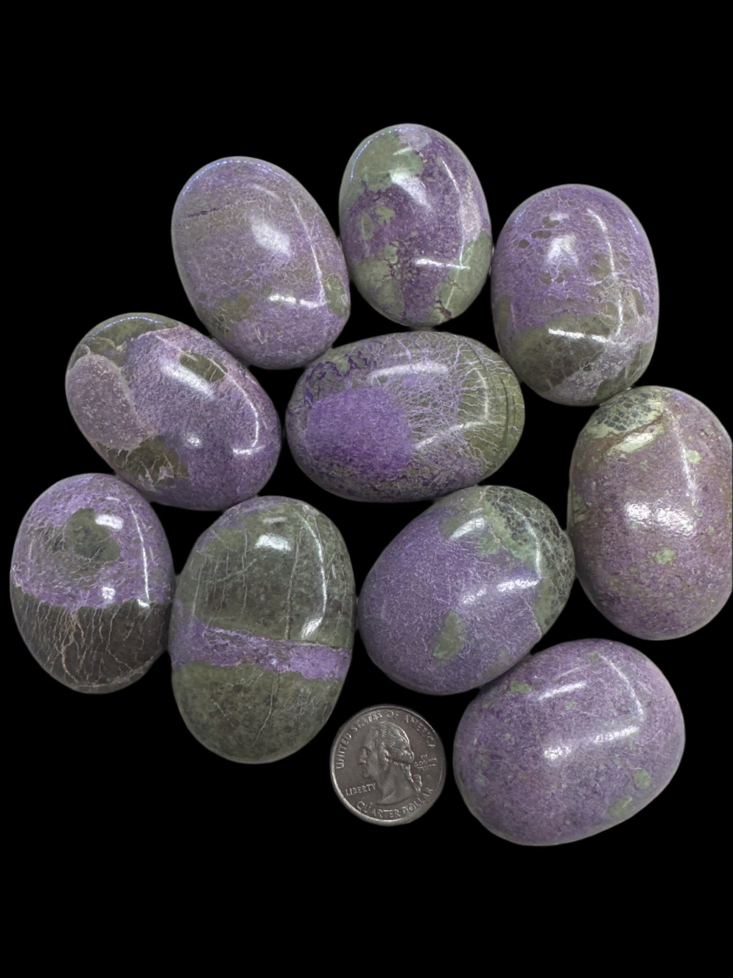 Stichtite Palm Stone