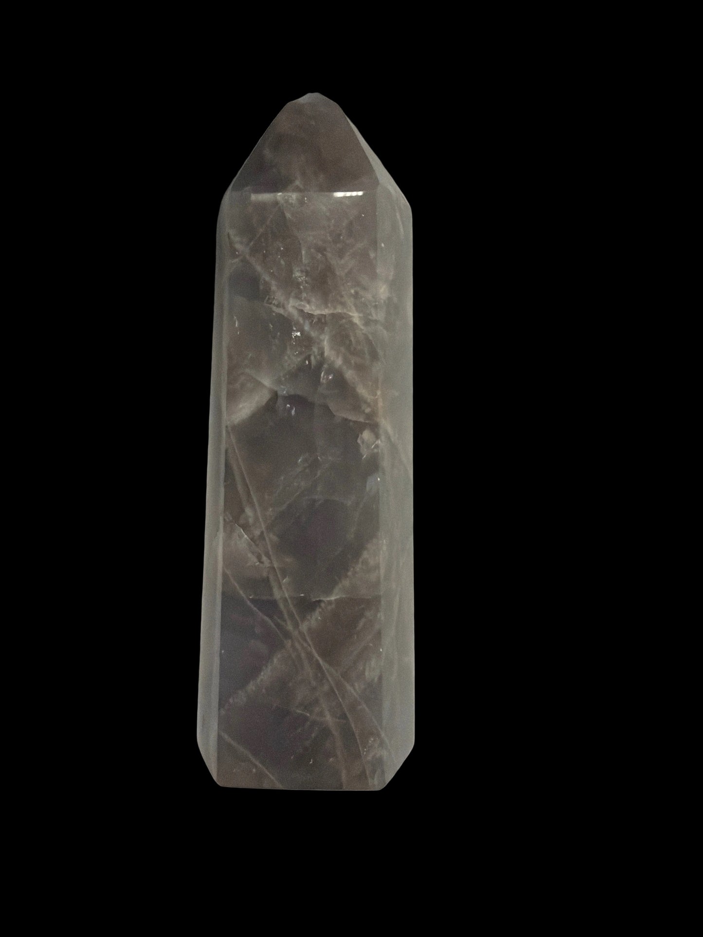 Blue Rose Quartz Tower