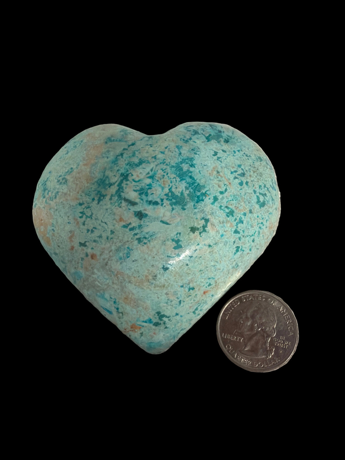 Peruvian Turquoise Heart