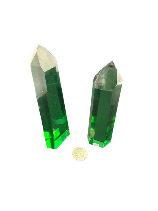 Green Obsidian (Gaia Stone) Towers