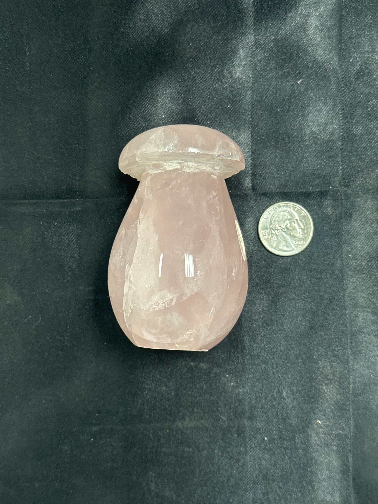 Rose Quartz Mushroom