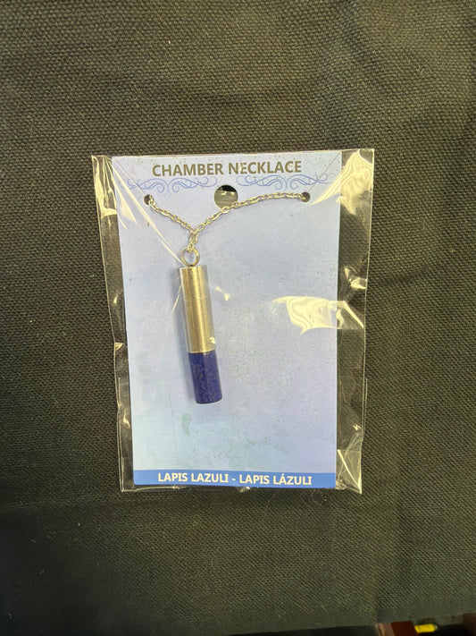 Lapis Urn Necklace