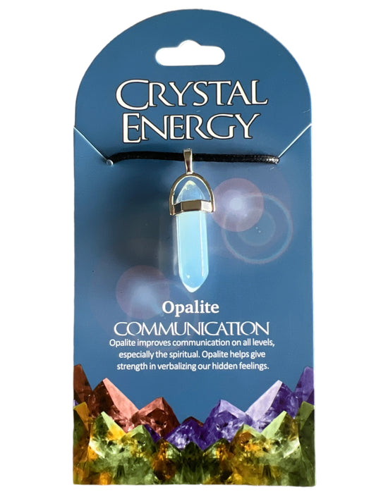 Crystal Energy Pendant: Opalite (Communication)