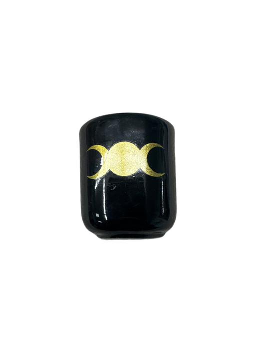 Triple Moon Chime Candle Holder