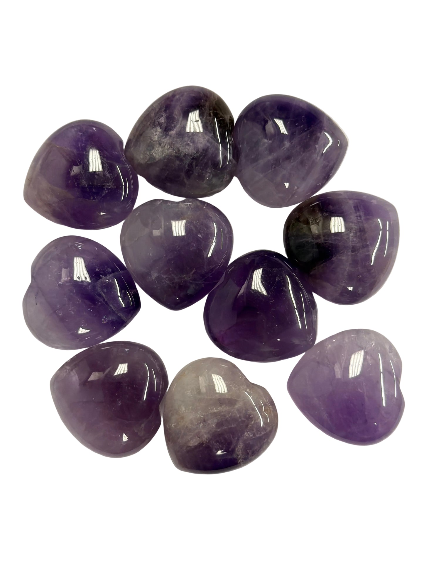 Amethyst Hearts