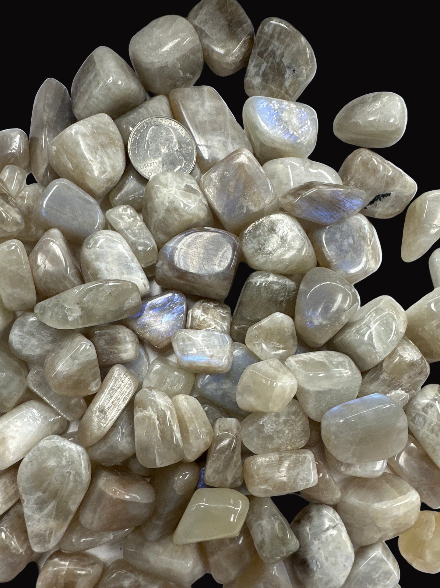 Rainbow Moonstone A quality