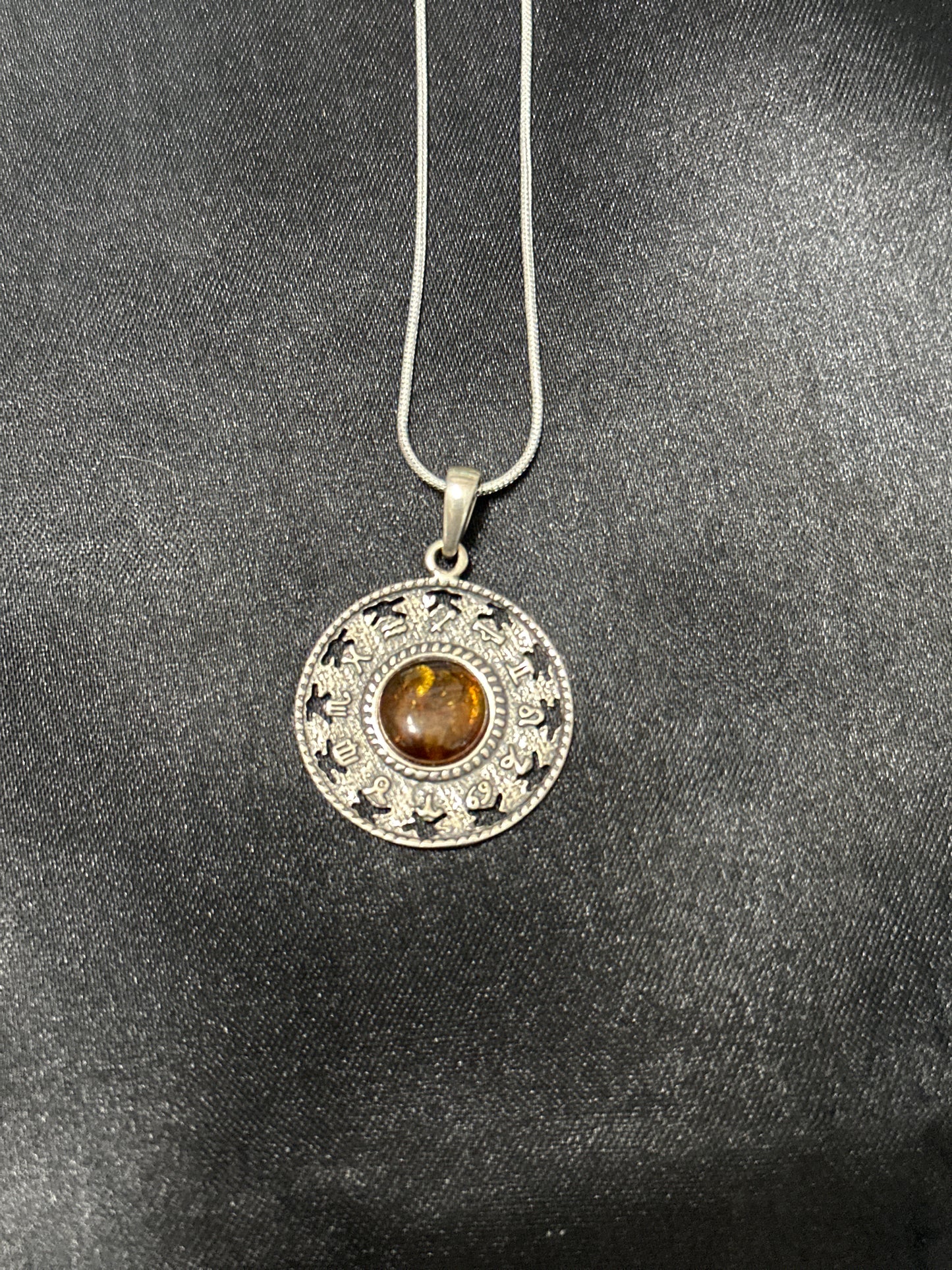 Symbol Amber Necklace