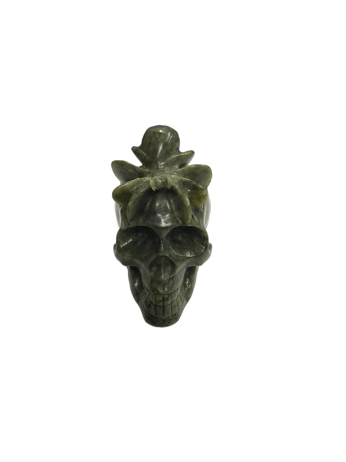 Serpentine Skull w/Spider
