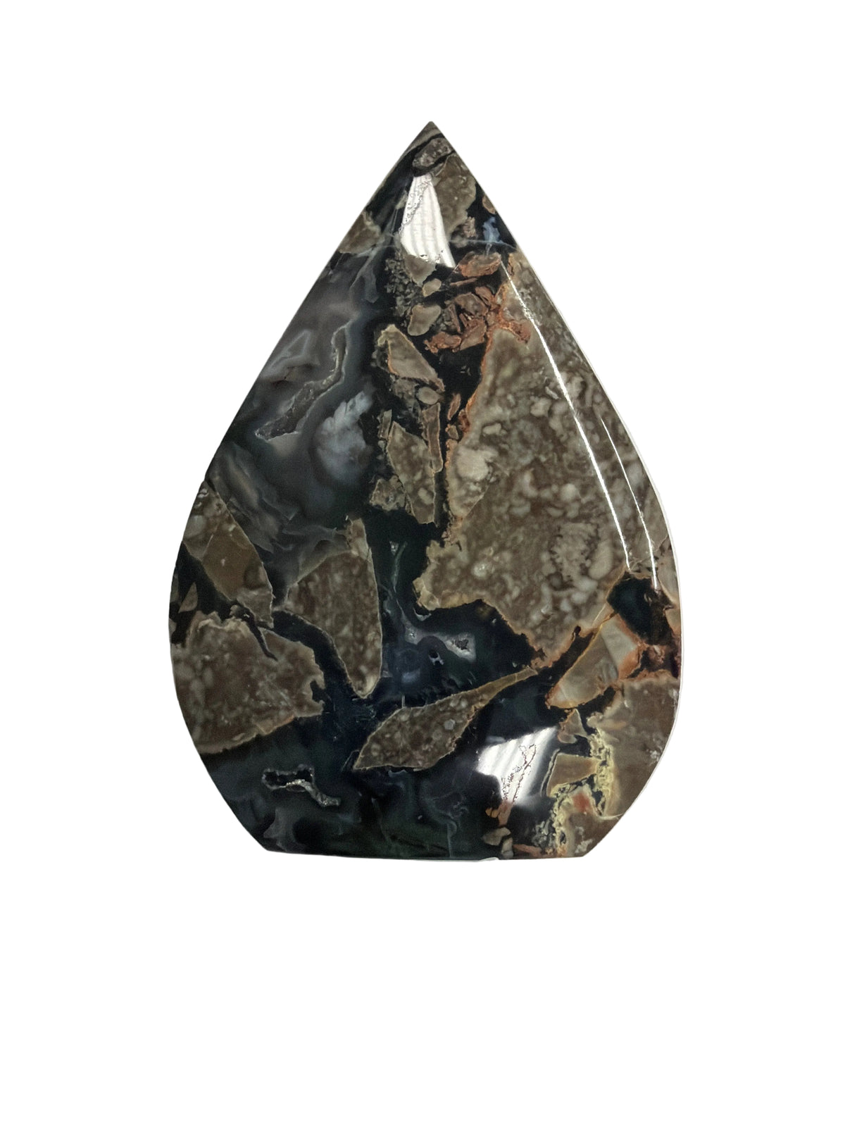 Volcano Agate Flame